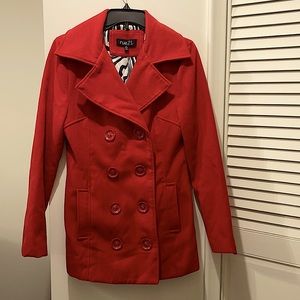 Red Winter Coat